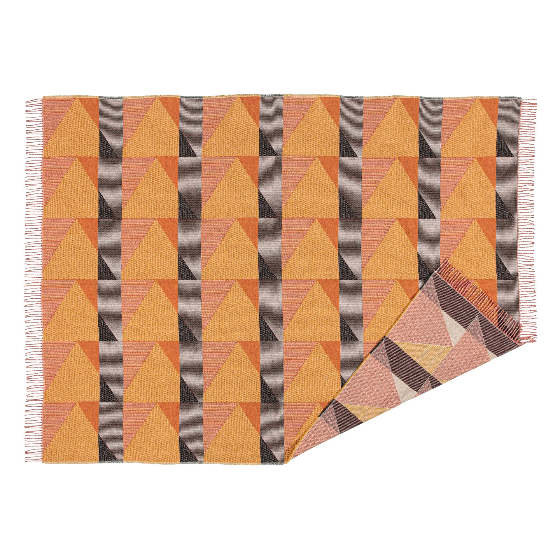 Metric katoenen plaid, roze NJRD