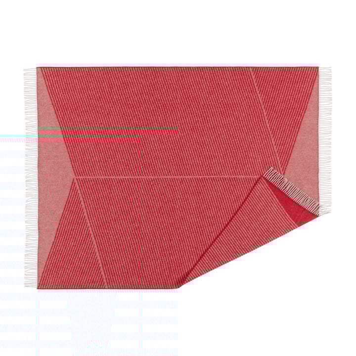 Rectangles wollen vloerkleed seasonal edition 130x185 cm - Rood - NJRD
