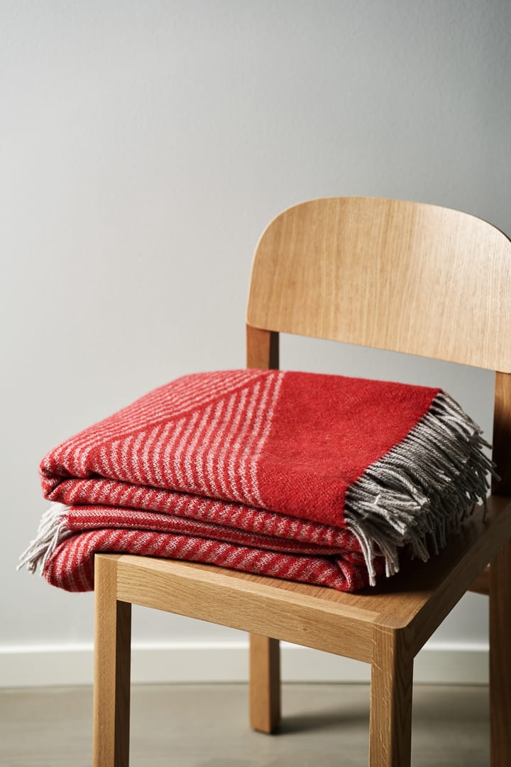 Rectangles wollen vloerkleed seasonal edition 130x185 cm, Rood NJRD