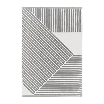 Stripes badhanddoek 100x150 cm - Grijs - NJRD