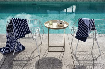 Stripes badhanddoek 70 x 140 cm - Blauw - NJRD
