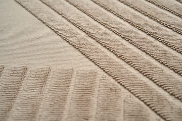 Stripes badmat 50x90 cm - Beige - NJRD