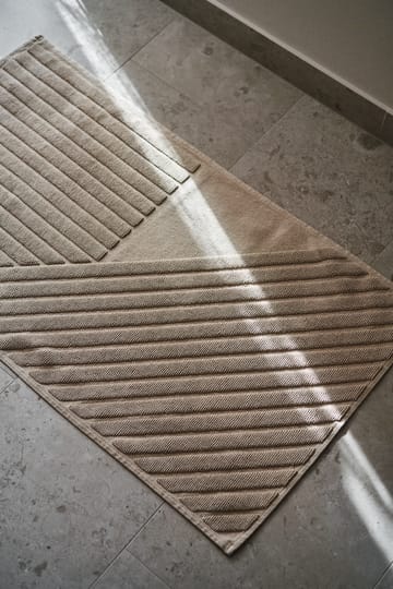 Stripes badmat 50x90 cm - Beige - NJRD