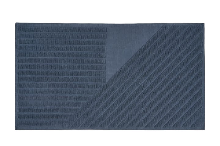 Stripes badmat 50x90 cm - Blauw - NJRD