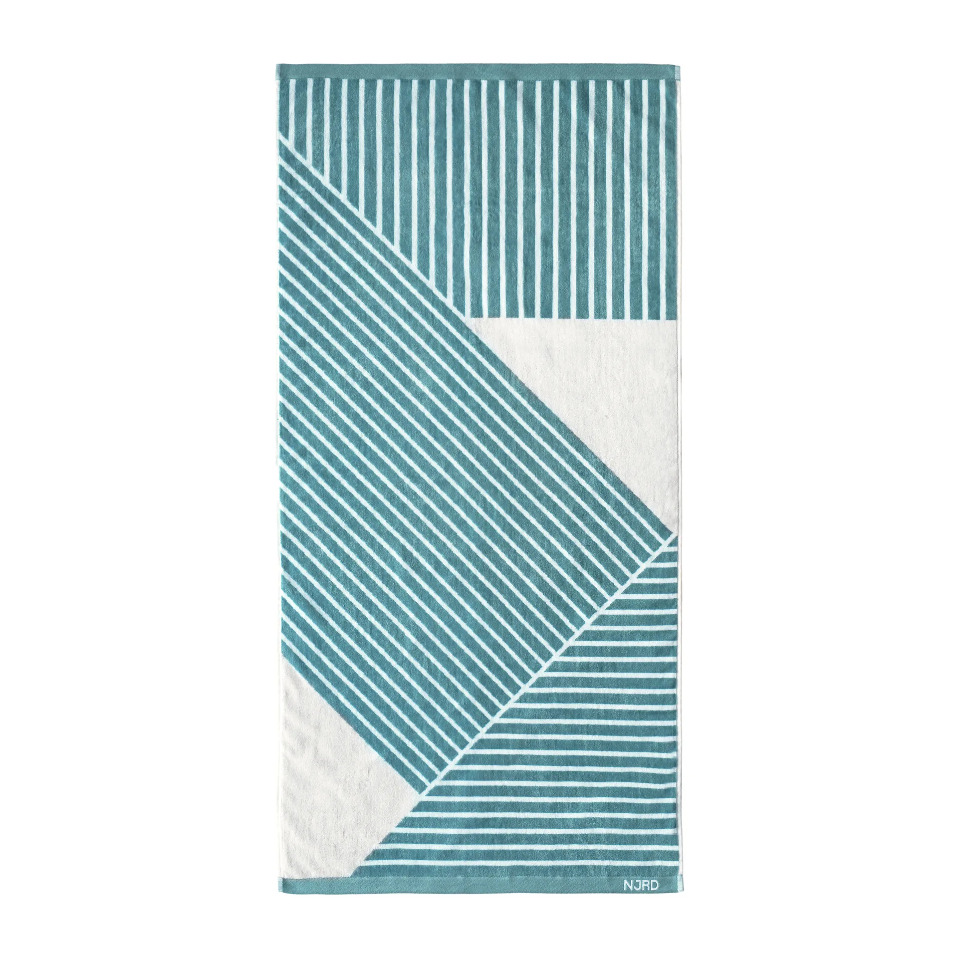 Stripes handdoek 70x140 cm Special Edition 2022, Turquoise NJRD