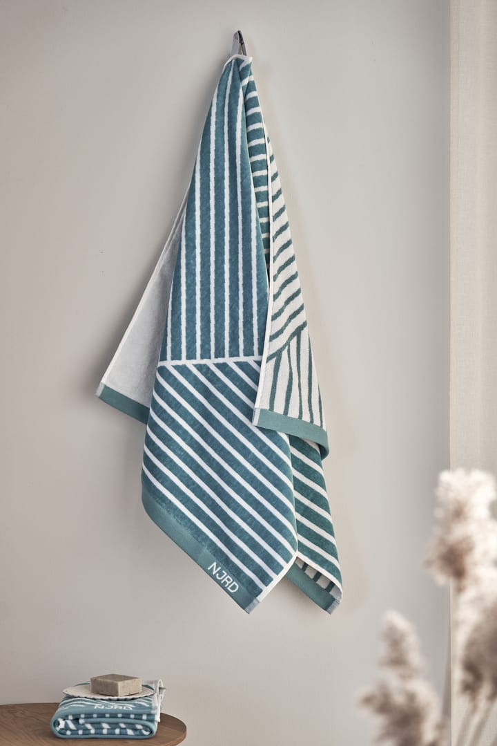 Stripes handdoek 70x140 cm Special Edition 2022, Turquoise NJRD
