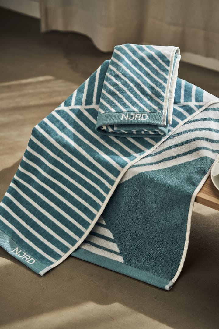 Stripes handdoek 70x140 cm Special Edition 2022, Turquoise NJRD