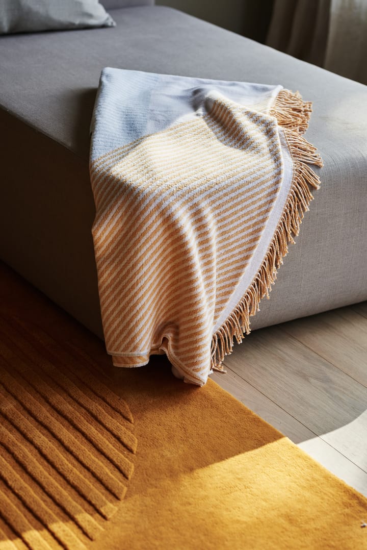 Stripes katoenen plaid, Geel NJRD