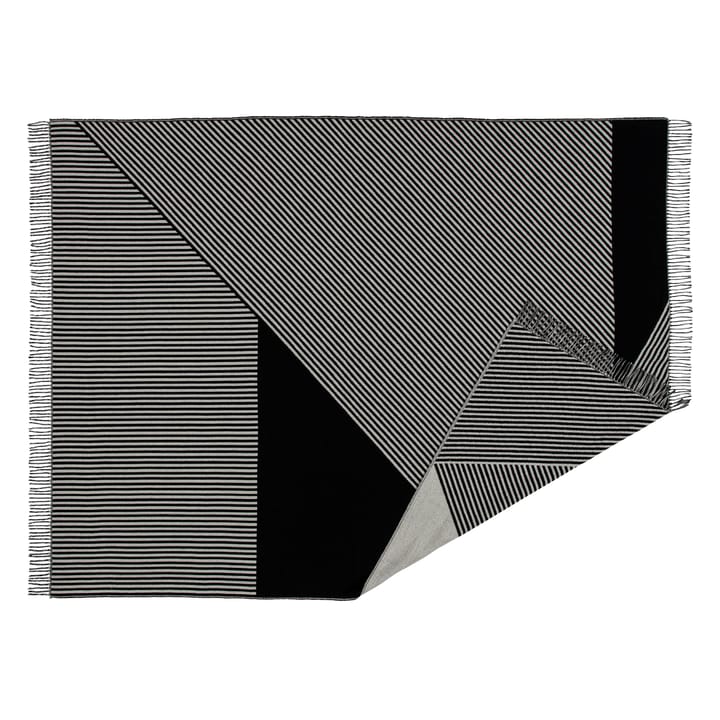 Stripes katoenen plaid, zwart NJRD