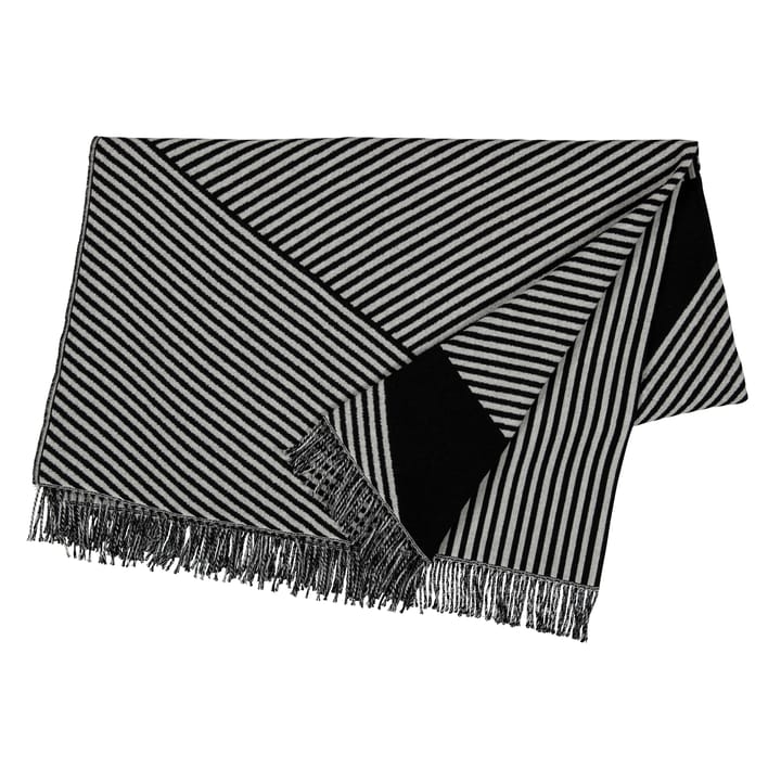 Stripes katoenen plaid, zwart NJRD