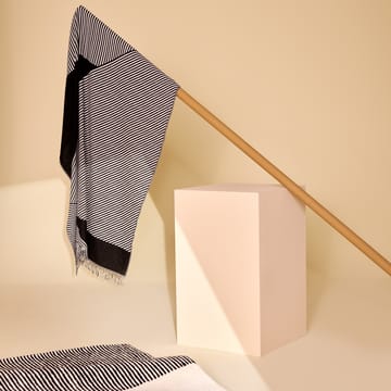 Stripes katoenen plaid - zwart - NJRD