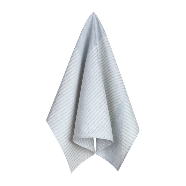 Stripes keukenhanddoek 47x70 cm 2-pack, Blauw-wit NJRD