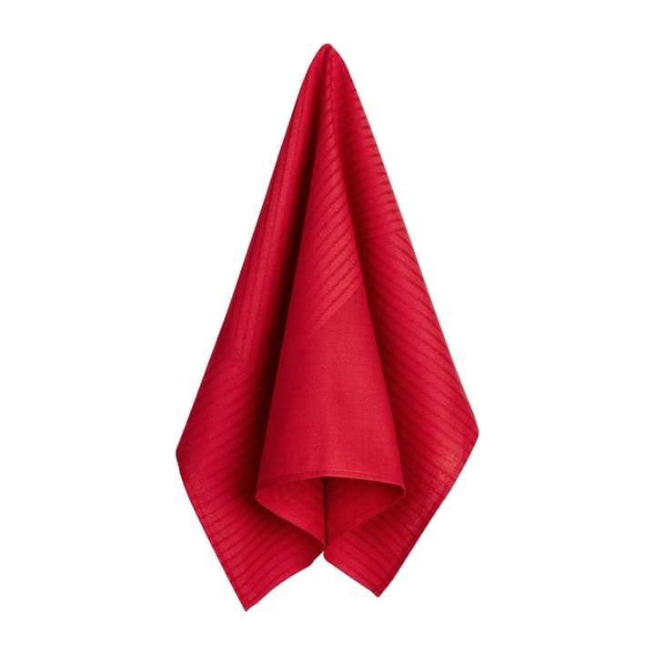 Stripes keukenhanddoek 47x70 cm 2-pack, Rood NJRD