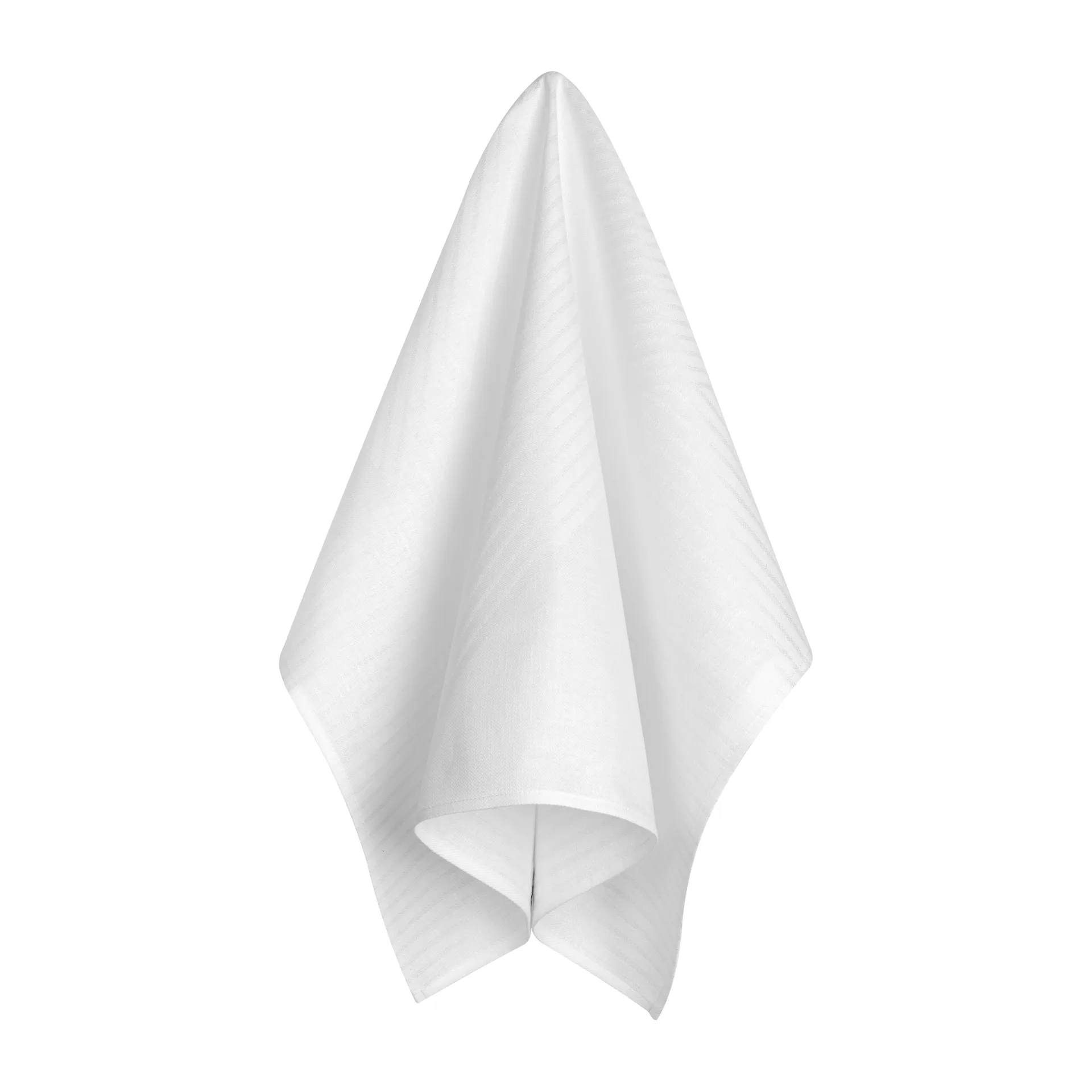 Stripes keukenhanddoek 47x70 cm 2-pack, Wit NJRD