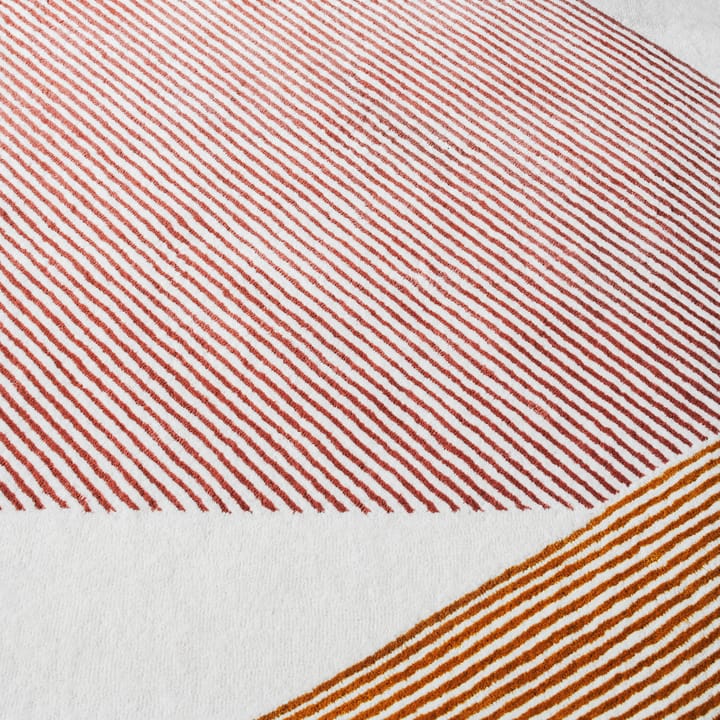 Stripes wollen vloerkleed roze, 200 x 300 cm NJRD