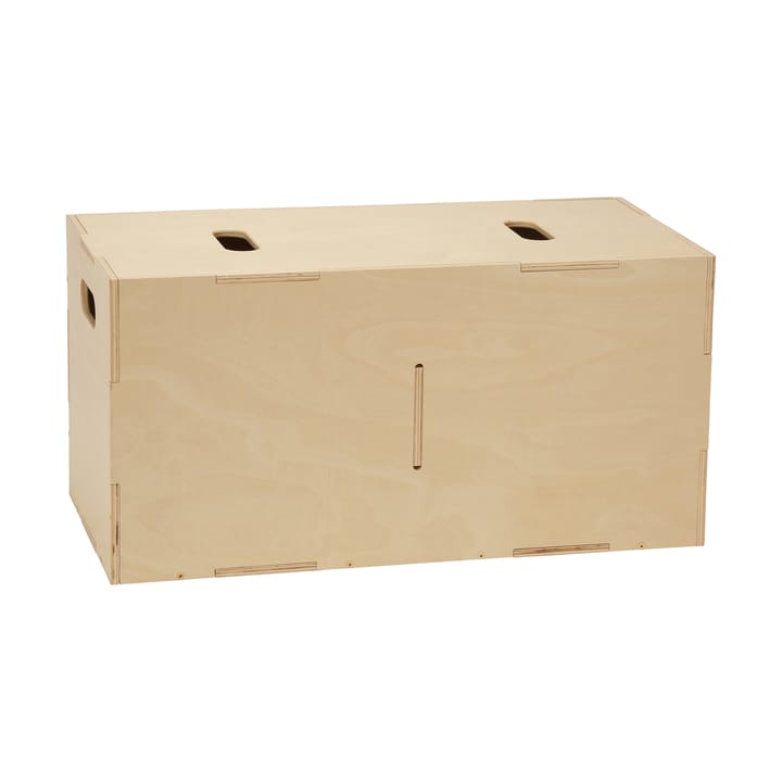Cube Long opbergkist - Berken - Nofred