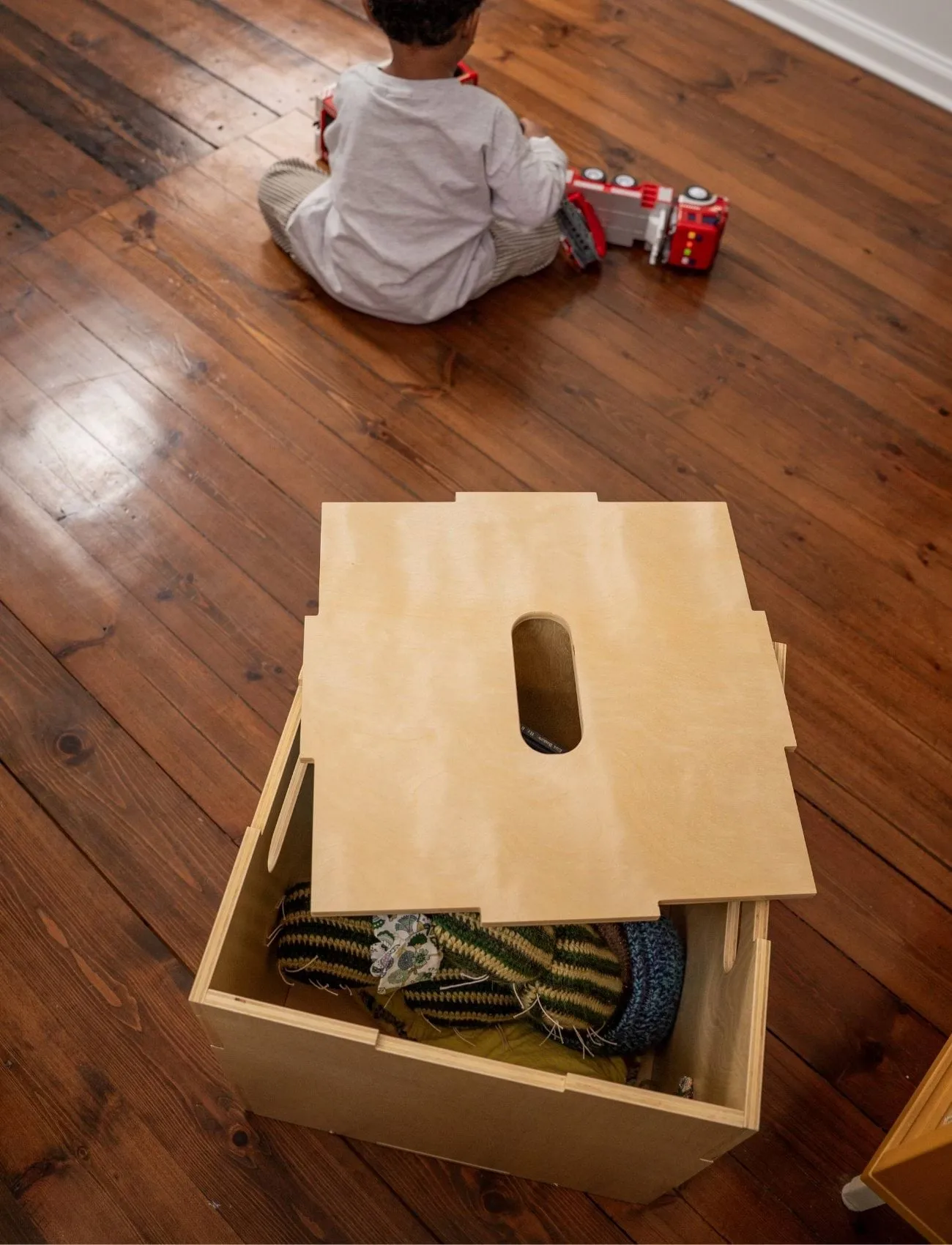 Cube Storage opbergkist, Berken Nofred