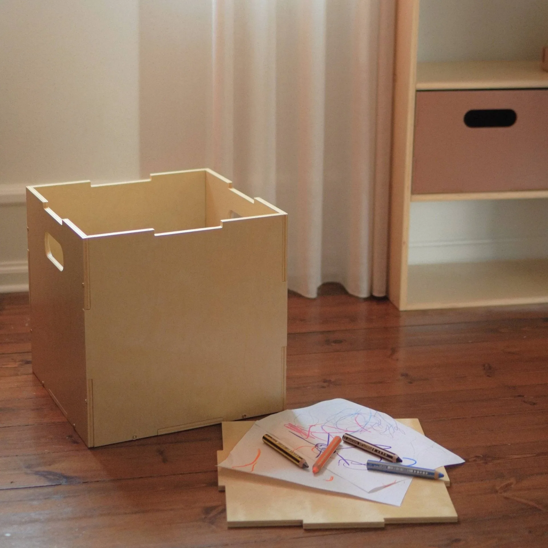 Cube Storage opbergkist, Berken Nofred