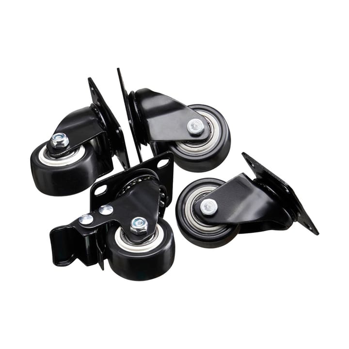 Cube Storage wielen voor opbergkist 4-pack - Zwart - Nofred
