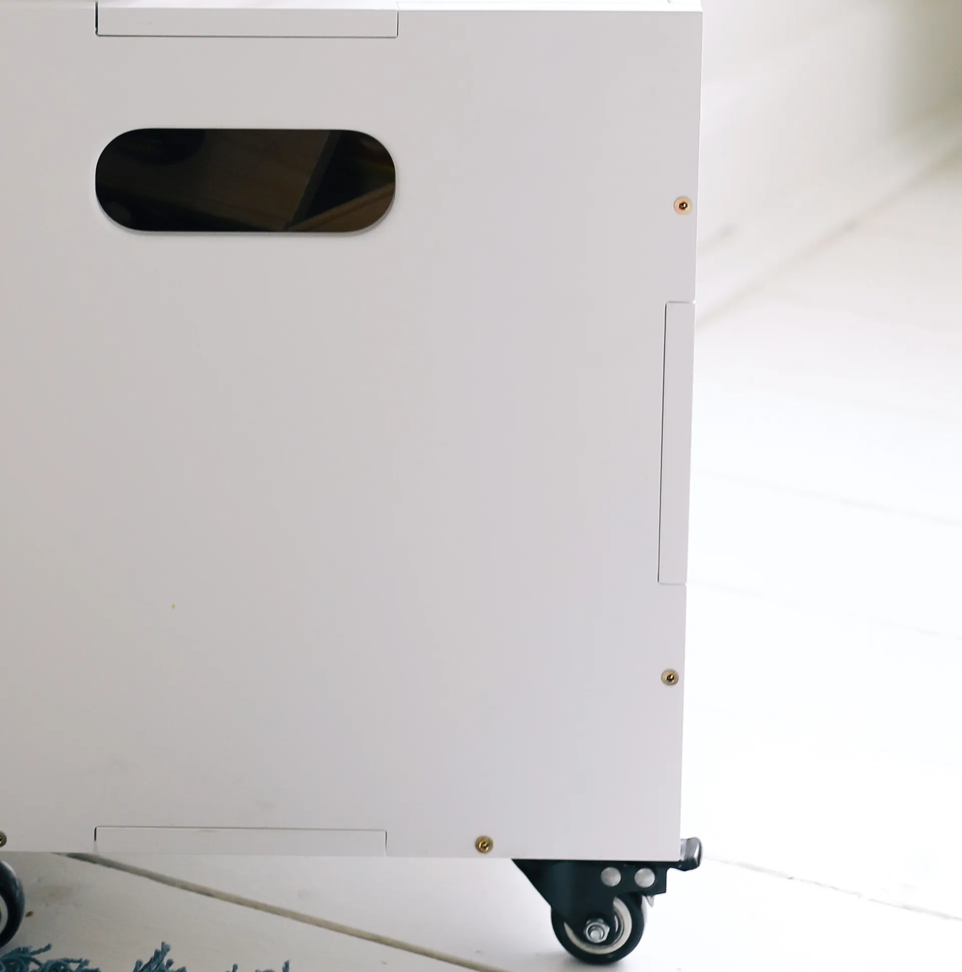 Cube Storage wielen voor opbergkist 4-pack, Zwart Nofred