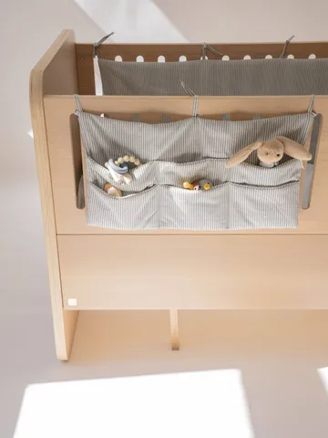 Form baby- en juniorbed 166x77,5x87 cm - Eiken - Nofred