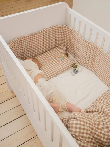 Form baby- en juniorbed 166x77,5x87 cm - Wit - Nofred