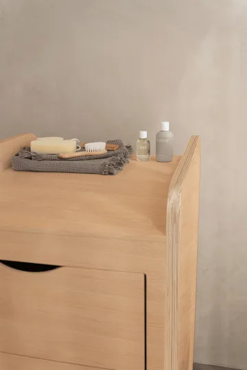 Form luiertafel 65,4x56x95 cm - Eiken - Nofred