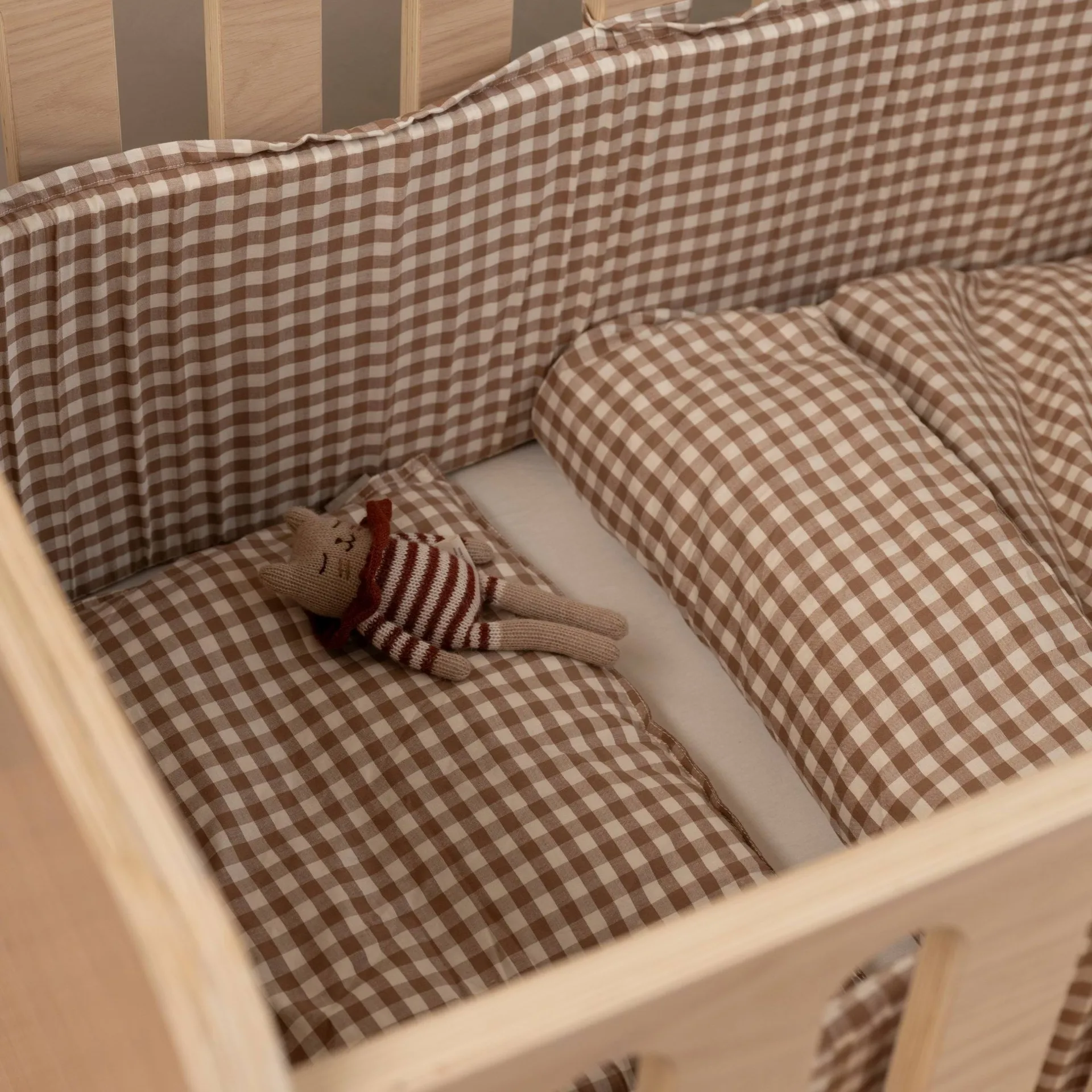 Form matras voor baby- en juniorbed 2 delen, Wit Nofred