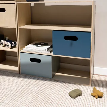 Kiddo Box opbergdoos - Blauw - Nofred