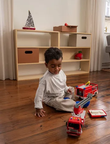 Kiddo Shelving kinderopbergschap - Berken - Nofred