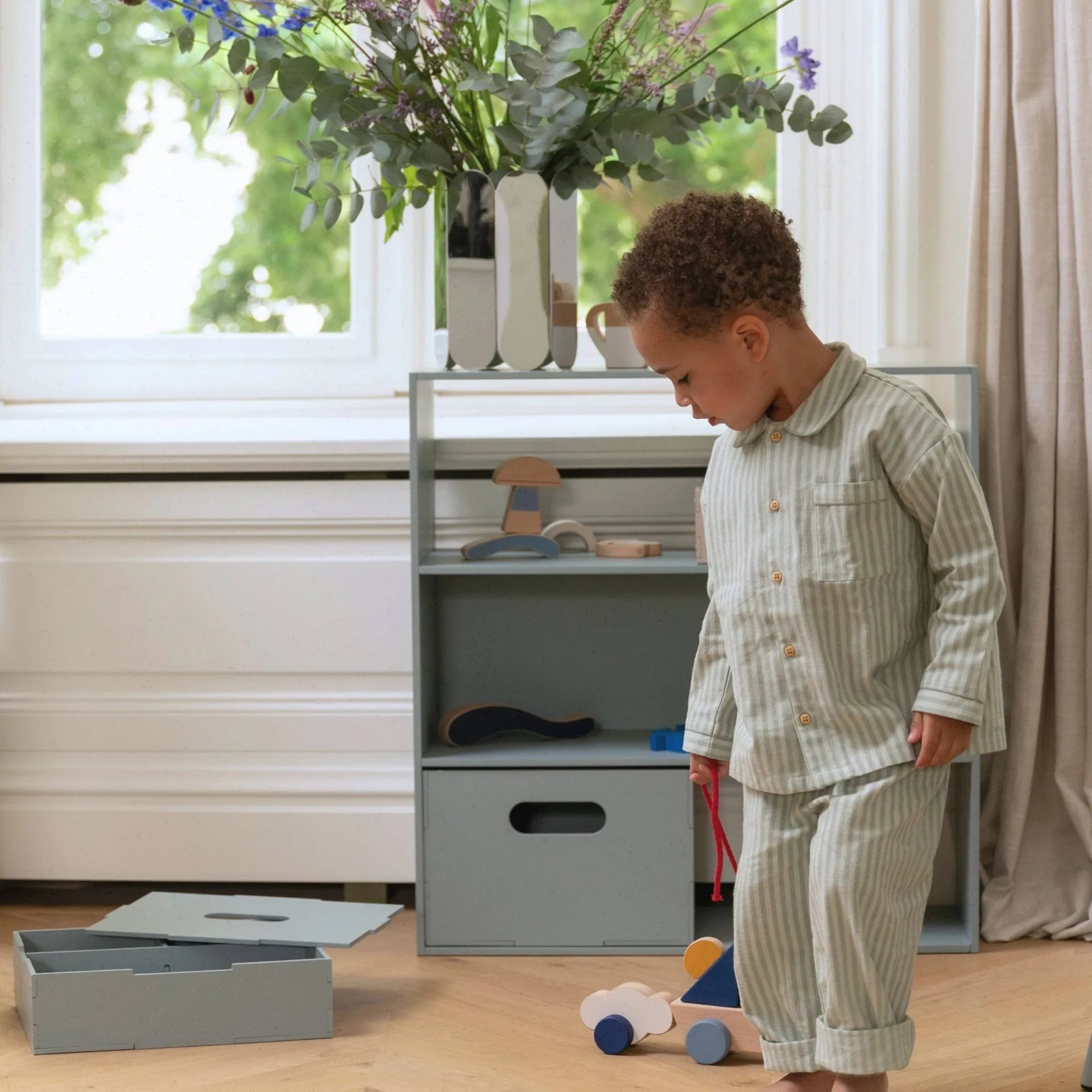 Kiddo Shelving kinderopbergschap, Olivengroen Nofred