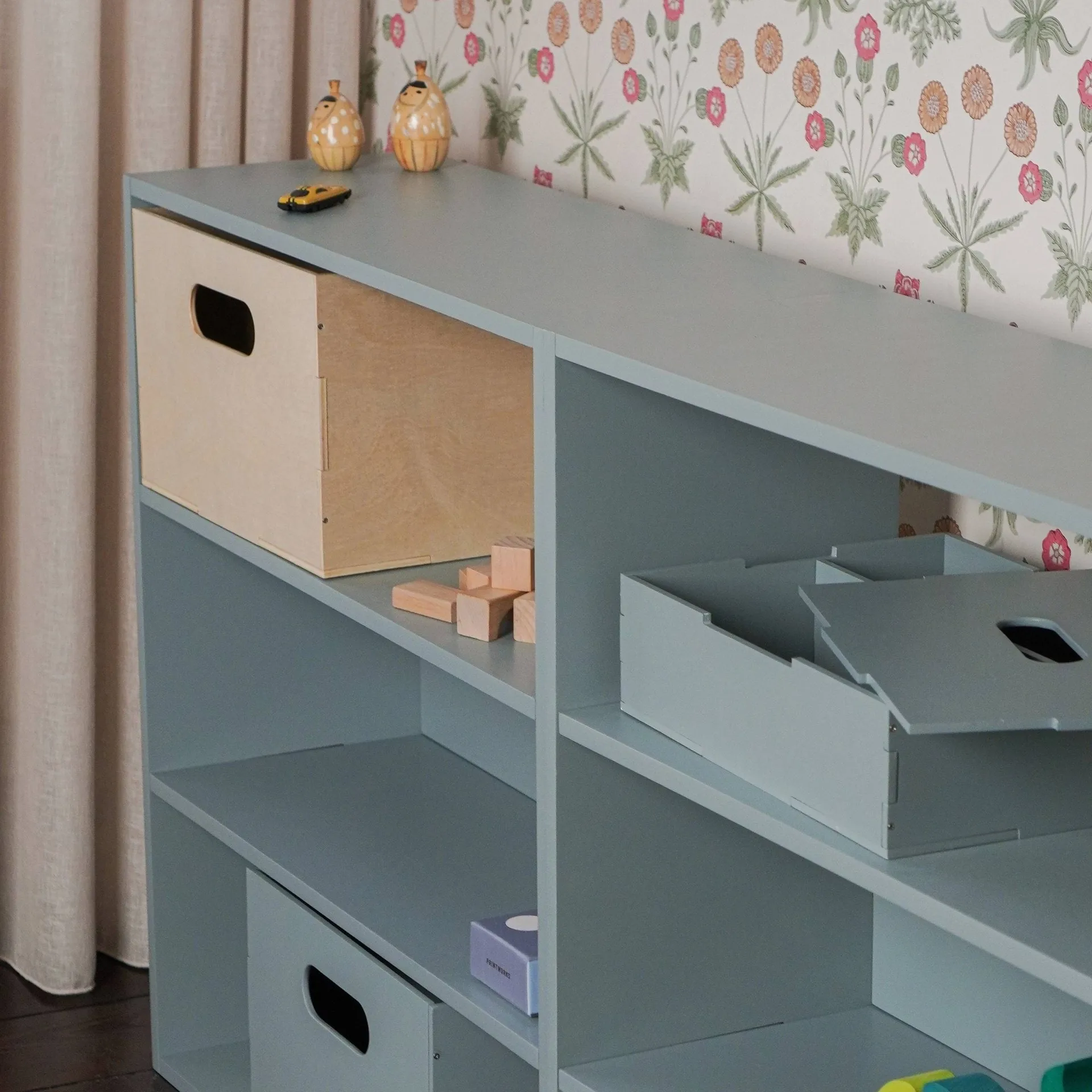 Kiddo Shelving kinderopbergschap, Olivengroen Nofred