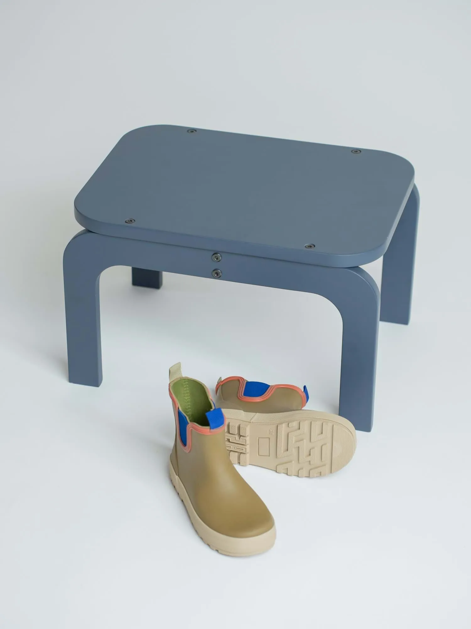 Kiddo Step Seat kruk, Blue Nofred