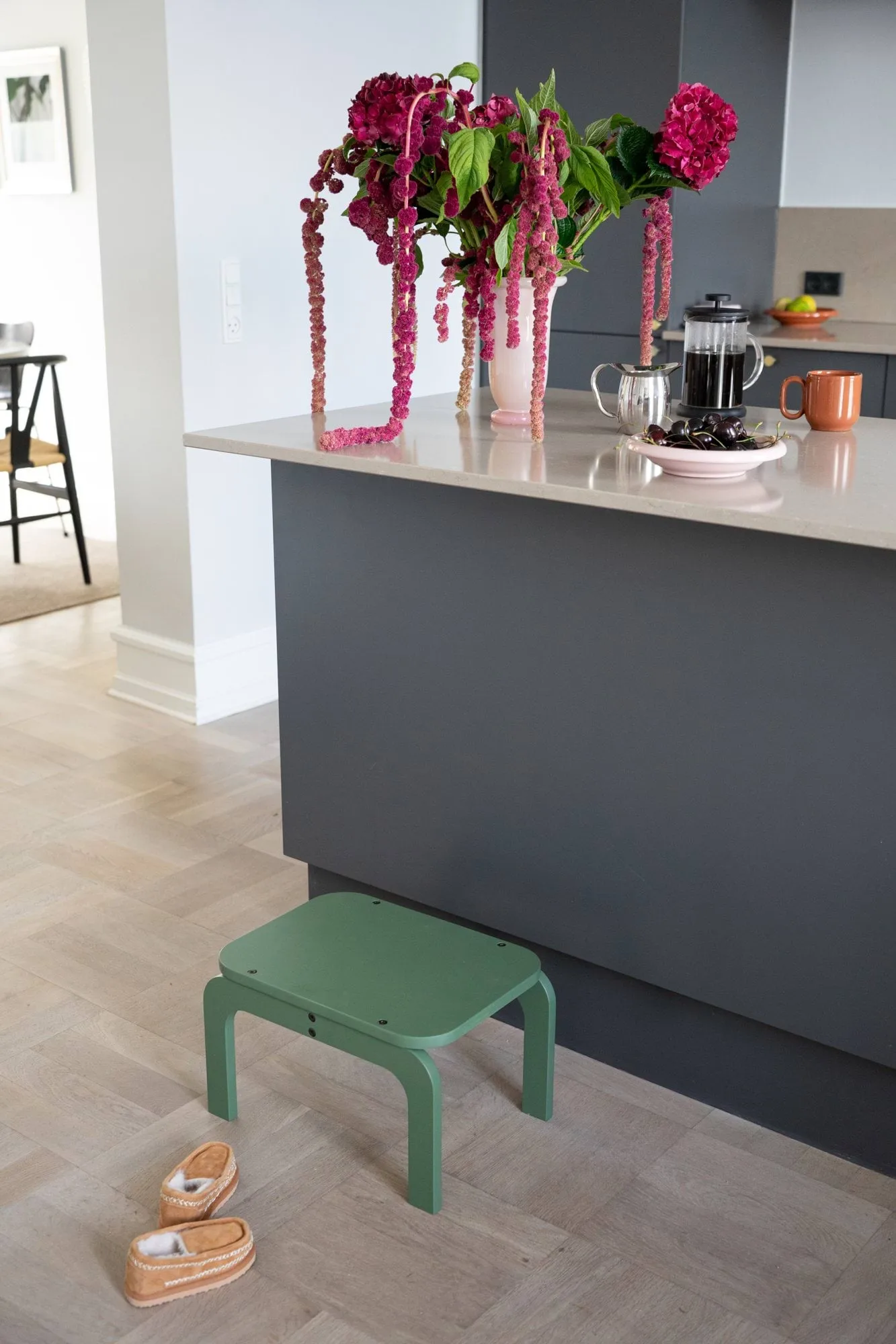 Kiddo Step Seat kruk, groen Nofred