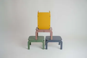 Kiddo Step Seat kruk - kerrie - Nofred