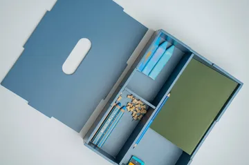 Kiddo Tool Box opbergdoos - Blauw - Nofred