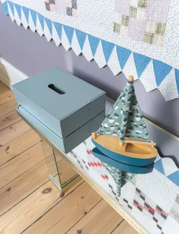 Kiddo Tool Box opbergdoos - Olijfgroen - Nofred