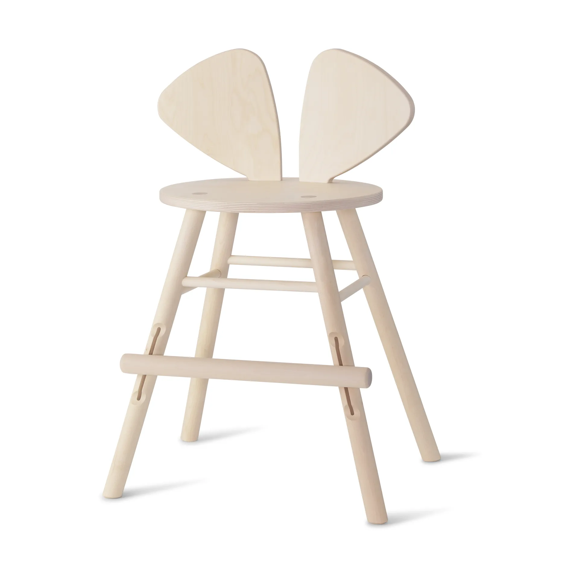 Mouse Chair Junior stoel, Berken Nofred