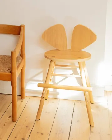 Mouse Chair Junior stoel - Eiken - Nofred