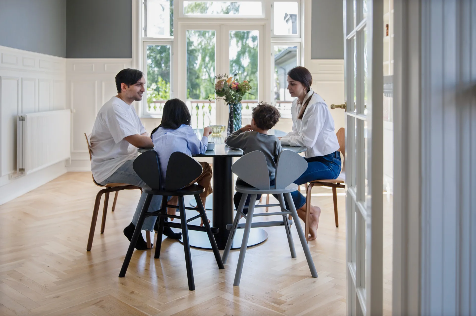 Mouse Chair Junior stoel, Grijs Nofred