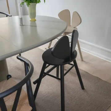 Mouse Chair Junior stoel - Zwart - Nofred