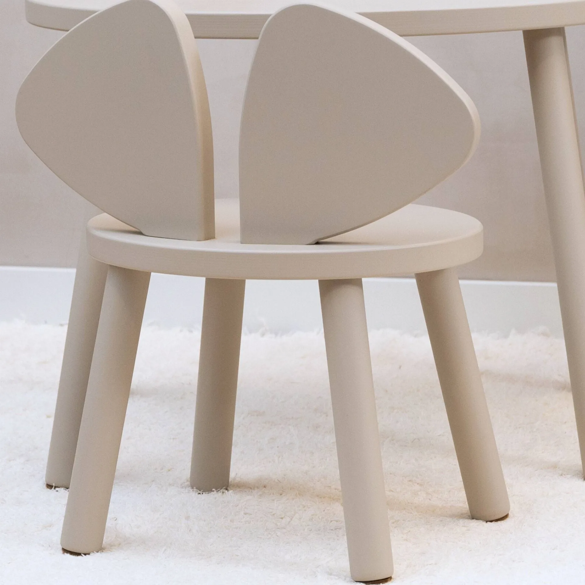 Mouse Chair kinderstoel, Beige Nofred