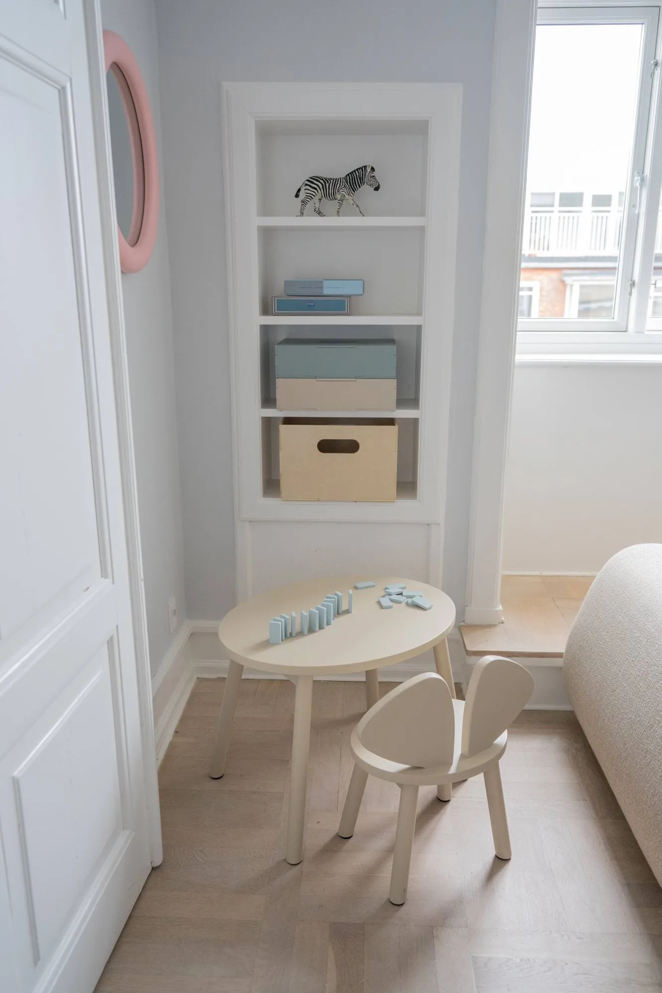 Mouse Chair kinderstoel, Beige Nofred
