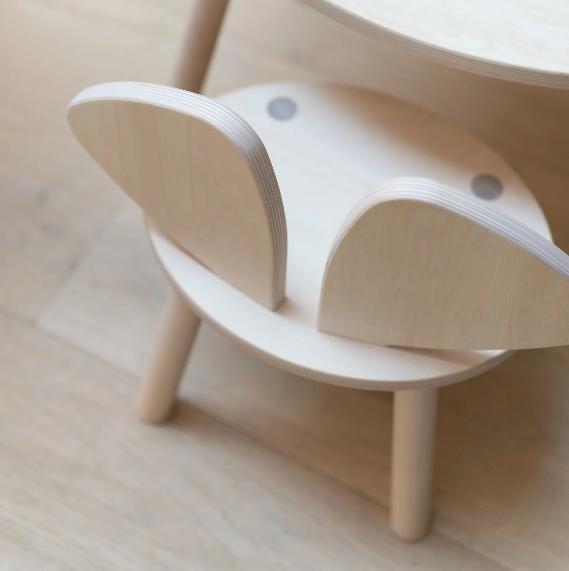 Mouse Chair kinderstoel, Berken Nofred