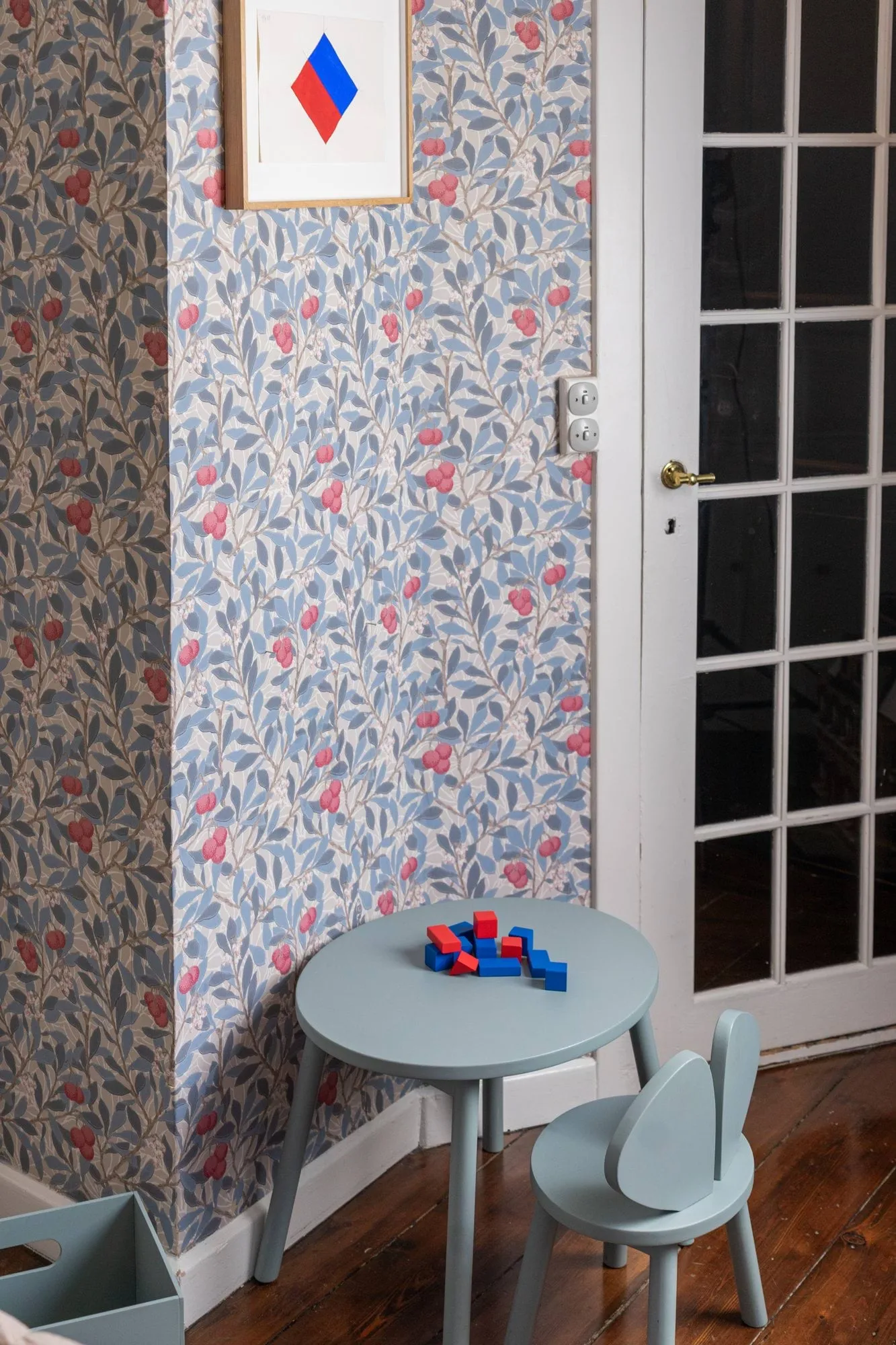 Mouse Chair kinderstoel, Blauw Nofred