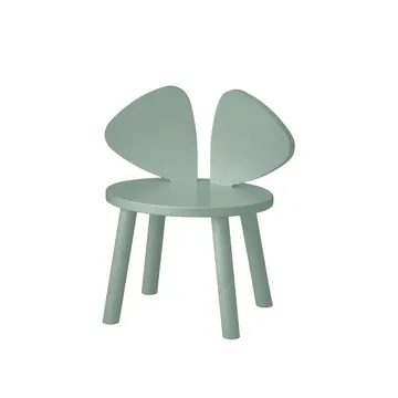 Mouse Chair kinderstoel - olijfgroen - Nofred