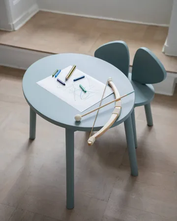 Mouse Chair kinderstoel - olijfgroen - Nofred