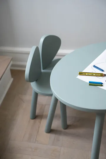 Mouse Chair kinderstoel - olijfgroen - Nofred