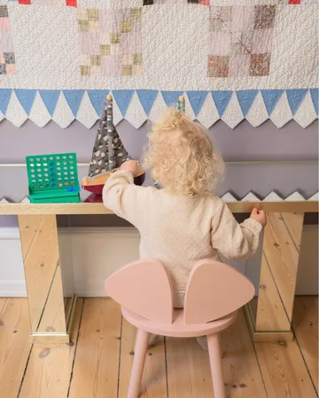 Mouse Chair kinderstoel - Roze - Nofred