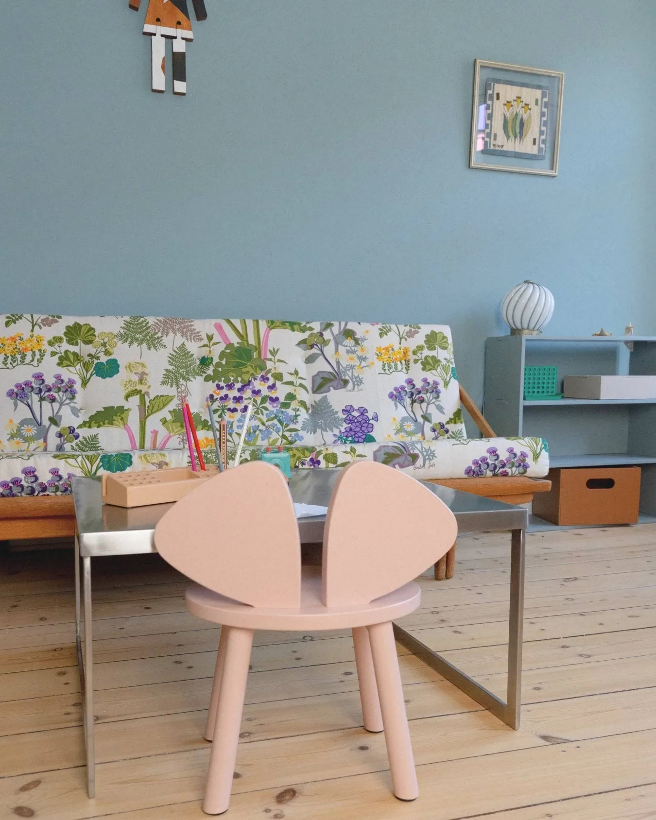 Mouse Chair kinderstoel, Roze Nofred